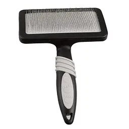 Flamingo GrooME Slicker Brush фламинго груми сликер пуходерка для собак скруглені зубці з нержавіючої сталі (1030294)