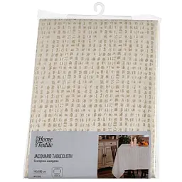 Скатертина Ardesto Jacquard золотистий 140 х 180 см (ART08JG)