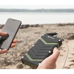 УМБ Sandberg Survivor 20100mAh IP67, LED Torch, 2xUSB, 2.4A, Type-C OUT, LED ліхтар - мініатюра 6