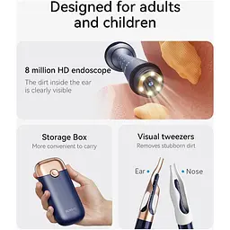 Розумна вушна паличка Sunuo Smart Visual Ear Sticks S1 Pro [167987] - мініатюра 5