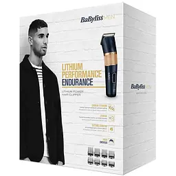Машинка для стрижки Babyliss синій (E986E) - мініатюра 4