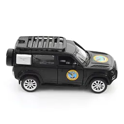 Машинка інерційна TechnoDrive Land Rover Defender 110 ГУР МО Шеврони Героїв (IM-176-M-460) - мініатюра 3