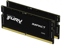Модуль пам'ятi SO-DIMM 2x16GB/4800 DDR5 Kingston Fury Impact (KF548S38IBK2-32) - мініатюра 3
