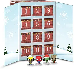 Адвент календар Funko Марвел 12 денний Marvel 12-Day Countdown Calendar WST MCC 12 - мініатюра 2