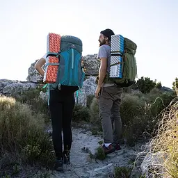 Килимок складний IXPE Naturehike NH19QD008, алюмінієва плівка, 185x56х1,8 см, оливковий зелений - мініатюра 6