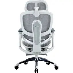 Офісне крісло Sihoo C300 PRO V2, White, з підставкою для ног (C300-PRO-V2-B102-JT) - миниатюра 4