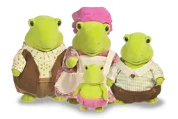 Набір фігурок Li'l Woodzeez Сім'я Черепашок 4од книжка EN det0018344 - мініатюра 2