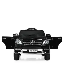 Дитячий електромобіль на пульті управління Mercedes (2 мотора за 25W MP3 FM USB) Bambi M 3568EBLR-2 Чорний - мініатюра 5