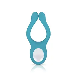 Універсальний вібратор для пар Cala Azul - Dani Couples Toy, 10 режимів - мініатюра 4