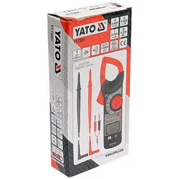 Мультиметр-кліщі для вимірювання електричних параметрів YATO (YT-73091) - мініатюра 3