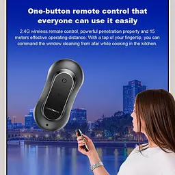 Робот для миття вікон Liectroux YW810 Black - мініатюра 16