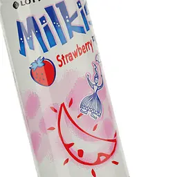 Напій Strawberry Milkis Lotte сильногазований 250 мл - мініатюра 3