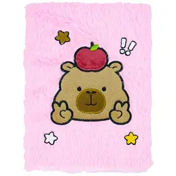 Блокнот А5 ZiBi Capybara 15 Kids Line плюшевий клітинка 80 аркушів (ZB.700036) - мініатюра 2