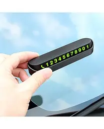 Паркувальна автовізитка Hoco DPH01 Black - мініатюра 9