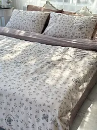 Постільна білизна євро Dushka Home Муслін 41035 200х220 см - мініатюра 3