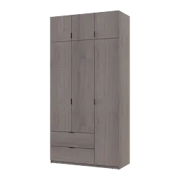 Розпашна Шафа для одягу Doros Лукас Канноло/Канноло 3 ДСП 120х50х240 (44900368)