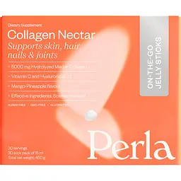 Дієтична добавка Perla Helsa Collagen Jelly Sticks зі смаком манго та ананасу 30 стіків по 15 мл