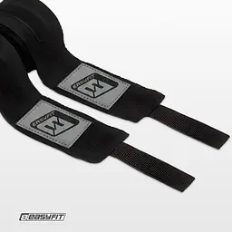 Бінти для боксу EasyFit EF-0374-30-bk, Classic Wrap, чорний 3 м - мініатюра 5
