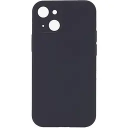 Чехол Epik Silicone Case Full Camera Protective (AA) NO LOGO для Apple iPhone 13 (6.1) Серый / Dark Gray