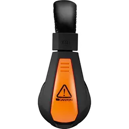 Ігрова гарнітура Canyon CND-SGHS1A Black-Orange (CND-SGHS1A) - мініатюра 2