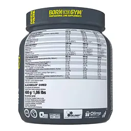 Передтренік Olimp Blackweiler Shred апельсин 480 г (Ф001640) - мініатюра 2