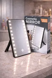Дзеркало для макіяжу з LED-підсвічуванням 16 світлодіодів Cosmetie Mirror LY-701