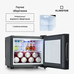 Мініхолодильник KLARSTEIN Frosty 10 л 33 дБ (10033836) Б/в - мініатюра 8