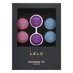 Набір вагінальних кульок Lelo Beads Plus, діаметр 3,5 см, змінне навантаження, 2 х 28 г, 2 х 37 г і 2 х 60 г - мініатюра 6