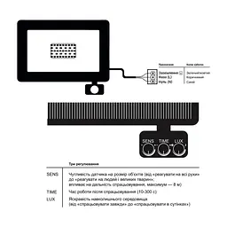 Прожектор EVROLIGHT FM-01D-10 10W 6400К - мініатюра 6