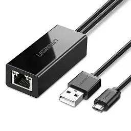 Перехідник UGREEN Ethernet Adapter for TV Stick (Black) UGR-30985