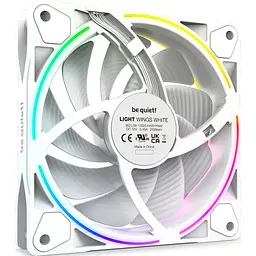 Комплект вентиляторів Be quiet! Light Wings White 120mm PWM high-speed, в комплекті 3 шт. (BL101) - мініатюра 2