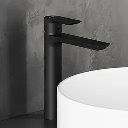 Змішувач для умивальника Damixa 10 високий black 470250300 - мініатюра 3