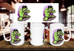 Чашка "Mini hulk" 425 мл Зелена
