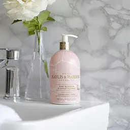 Рідке мило для рук Baylis & Harding Elements Pink Blossom & Lotus Flower 500 мл - мініатюра 4
