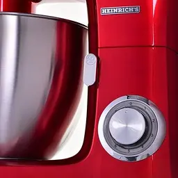 Міксер планетарний-тестоміс Heinrich's HKM 8078 Red 8.0 л - мініатюра 4