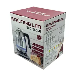 Електрочайник Grunhelm EKG-25050 1.8 л сірий (146654) - мініатюра 5