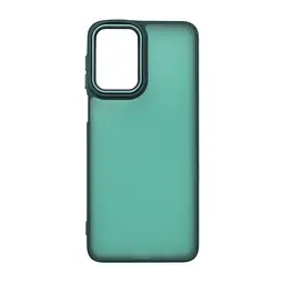 Противоударный чехол для Motorola G55 5G, Frame, зеленый, панель-накладка, термополиуретан TPU + поликарбонат PC, защита всего корпуса, защита кнопок и камеры, устойчив к деформациям, ArmorStandart (ARM81263)