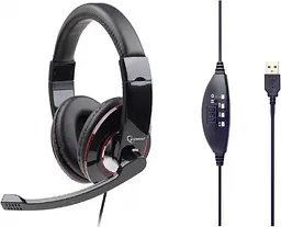 Гарнітура Gembird MHS-U-001 USB glossy black
