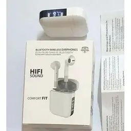 Бездротові навушники АР19 сенсорні Bluetooth Білі - мініатюра 8