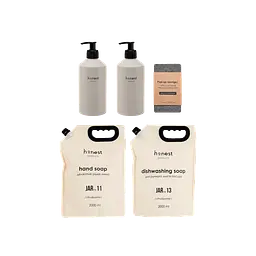 Набір для миття рук та посуду рефіл Honest products