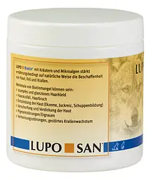 Добавка для догляду за шерстю та шкірою Luposan Biotin Tabletten 180 г - мініатюра 3
