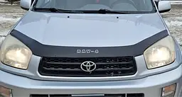 Дефлектор капоту мухобійка Toyota RAV4 2000-2006 Євро Кріплення (Vip Tuning) TYA12 - мініатюра 3