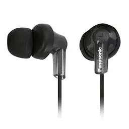 Навушники Panasonic RP-HJE118GU-K чорний, Mini jack (3.5 мм), вкладиші, кабель 1,1 м
