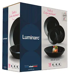 Сервіз LUMINARC ZELIE BLACK /18 пр. (V3894) - мініатюра 4