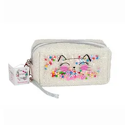 Дитяча косметичка "Love to Kiss" Lukky T24810(білий) плюшева