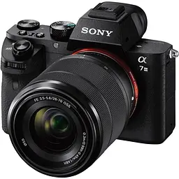 Бездзеркальний фотоапарат Sony Alpha A7 III Kit SEL2870 28-70mm f/3.5-5.6 OSS FE Black (ILCE7M3KB) UA [87968]