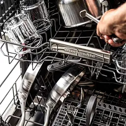 Каструля KitchenAid Multi-Ply Stainless Steel з кришкою 24 см 4.9 л (CC003260-001) - мініатюра 7