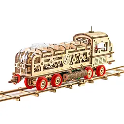 Дерев'яний конструктор "Lord of the rails" Time for Machine T4M380308, 260 дет - мініатюра 4