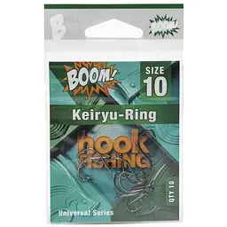Гачок для мирної риби BOOM Keiryu-Ring №10 (10 шт/уп) (BN)