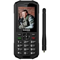 Телефон Sigma X-treme Pa68 WAVE 2.4" чорний - мініатюра 3